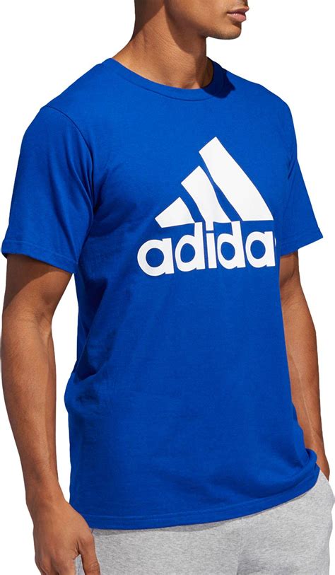 Adidas blue t shirt men